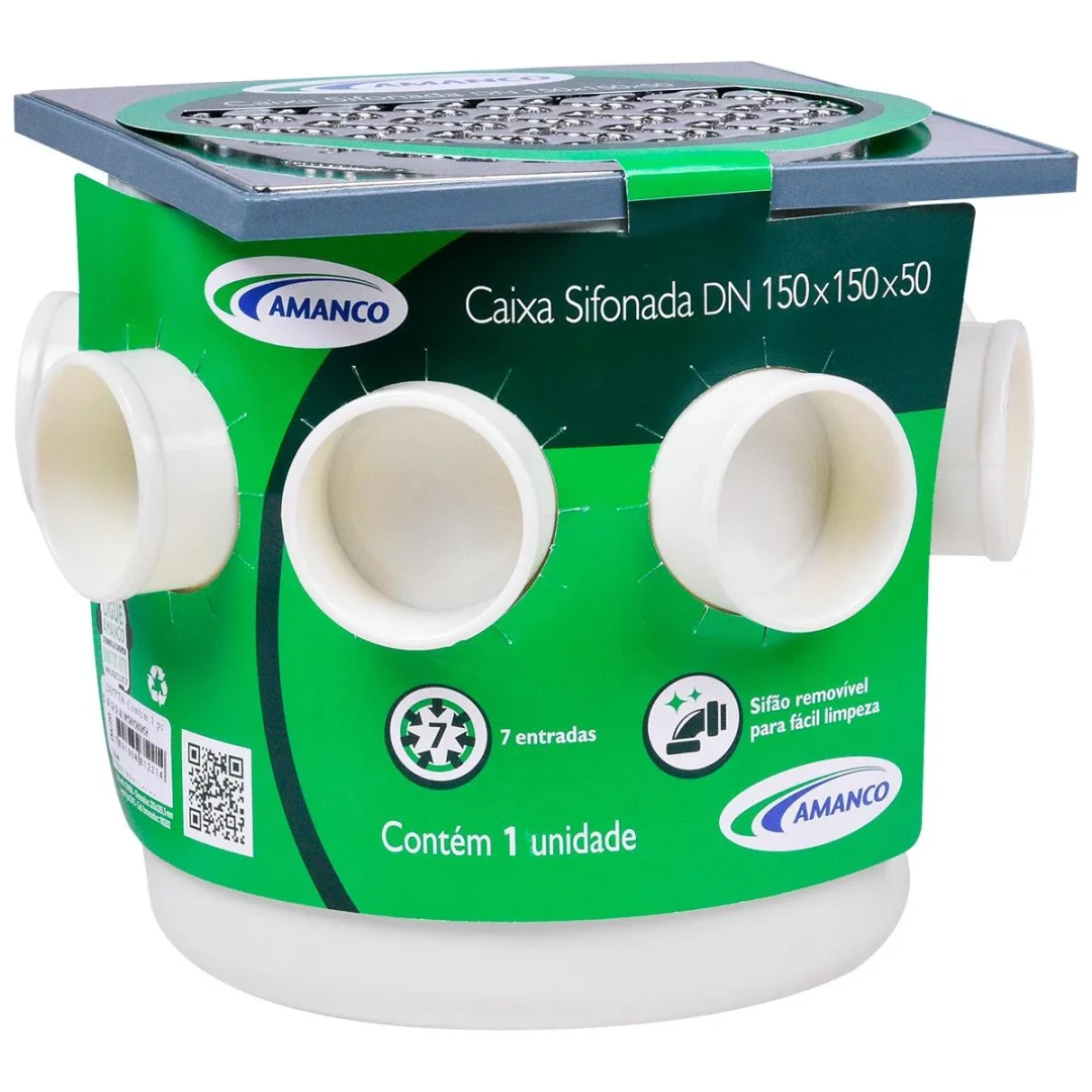 Caixa Sifonada 15X15X50 Amanco