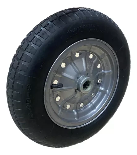 Roda Carrinho Completa 3,25x8 Galvanizado