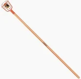 Colhedor de frutas metalico com cabo de madeira 145cm