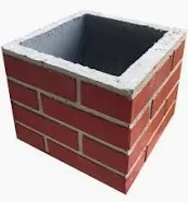 Chamine colonial para churrasqueira terracota 25x30