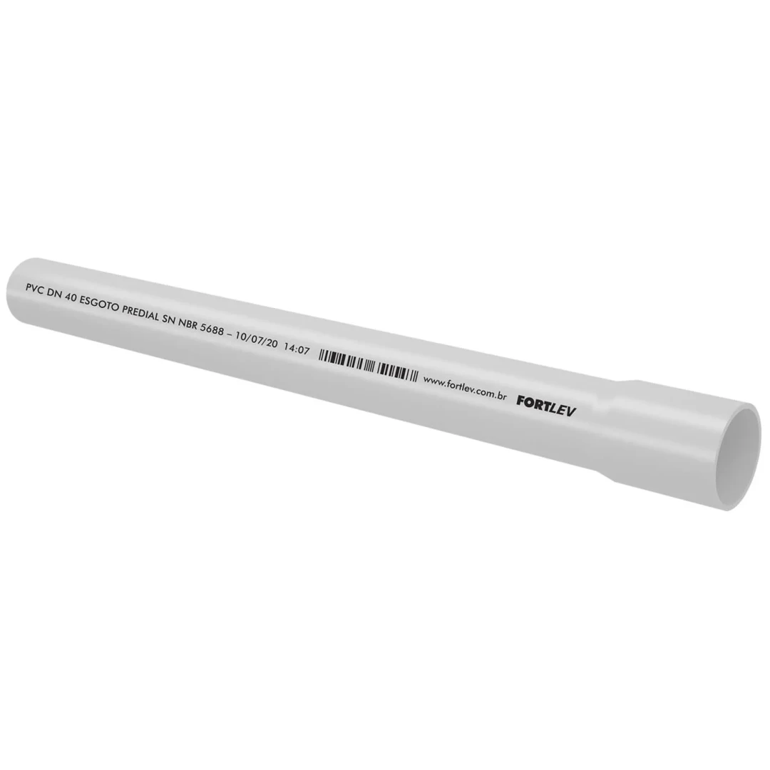 Tubo 75mm Esgoto Pc Fortlev