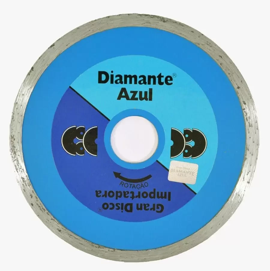 Disco diamantado economico diamante azul