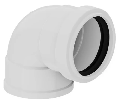 Curva 50mm x 90° esgoto com anel amanco