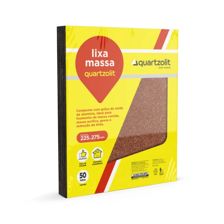 Lixa De Massa Madeira Quartzolit