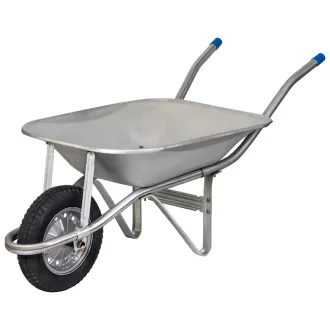 Carrinho de mao chapa 26 60l galvanizado metalosa