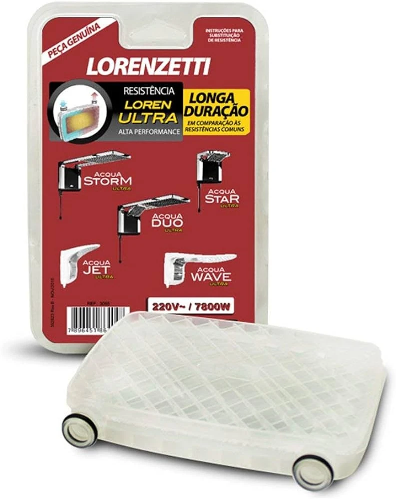 Resistencia Acqua Ultra Lorenzetti 220v 7800w 3065-b