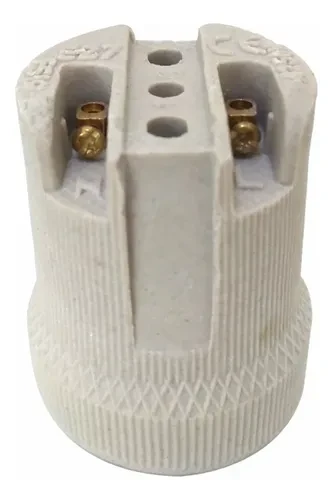 Soquete De Porcelana E27 Foxlux