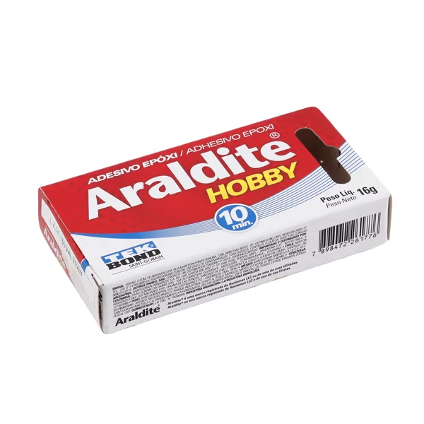 Araldite hobby cola epoxi 10 minutos 16g tekbond