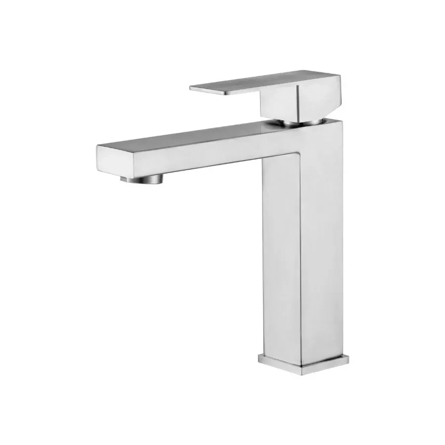 Torneira de lavatorio bica movel baixa de mesa quadrada 3240