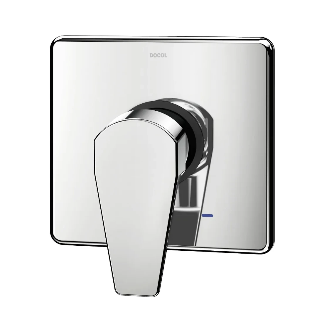 Acabamento monocomando para chuveiro base deca lift docol