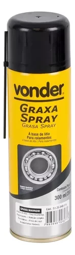 Graxa spray 200g vonder