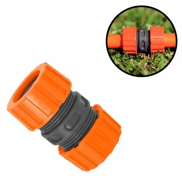 Emenda ligacao reparadora em plastico para mangueira de 1/2 tramontina