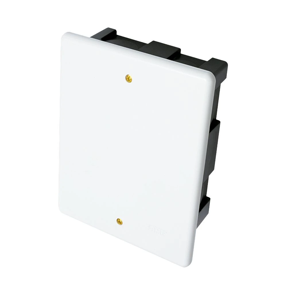 Caixa de passagem de embutir pvc 15x15cm fame