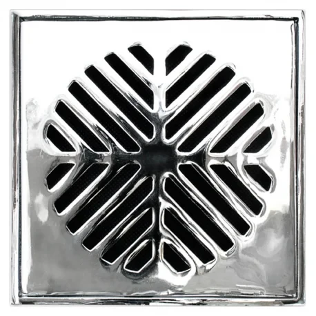 Grelha costa navarro 10x10cm polida