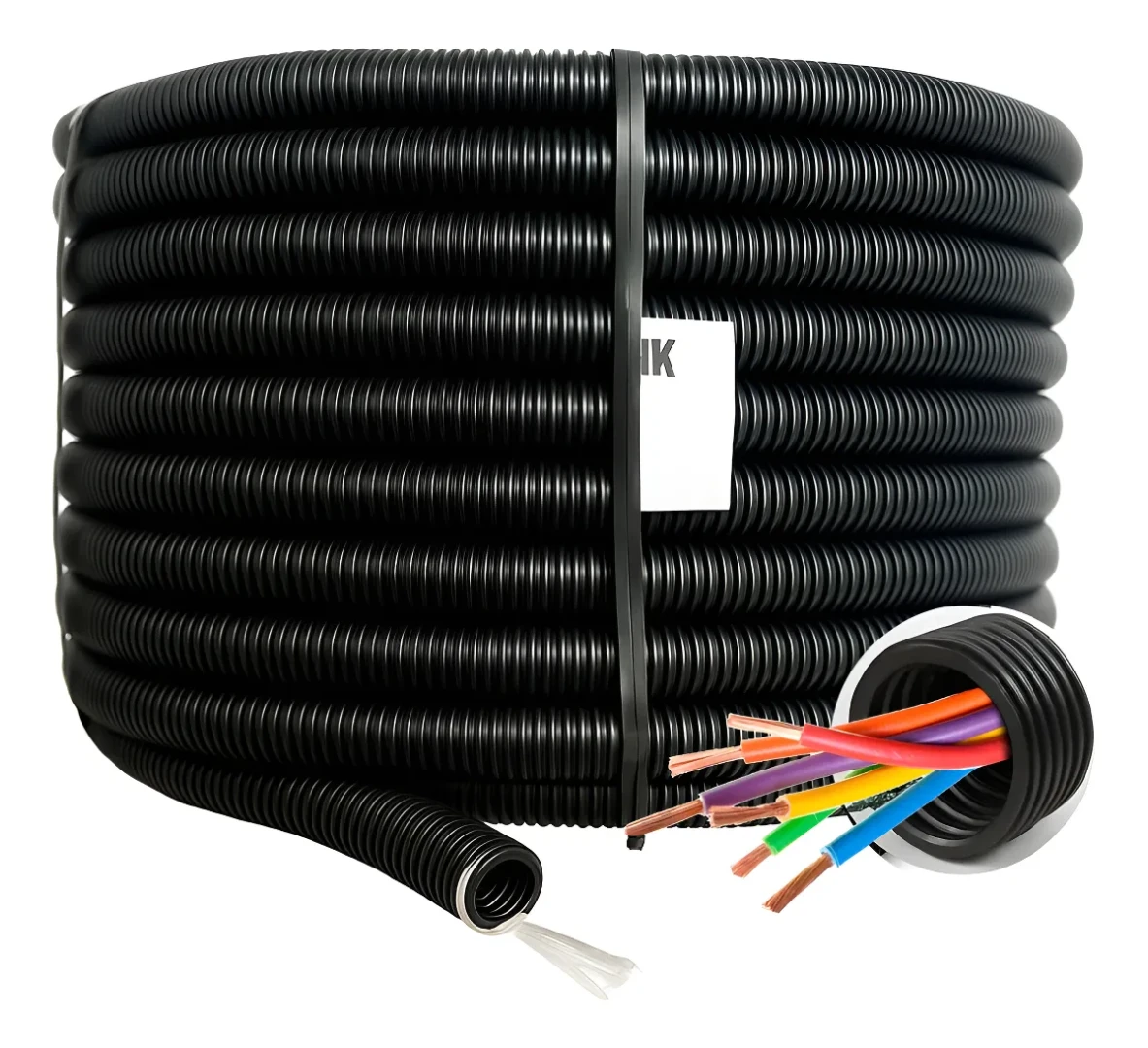 Mangueira eletroduto corrugado 2'' rolo 50m