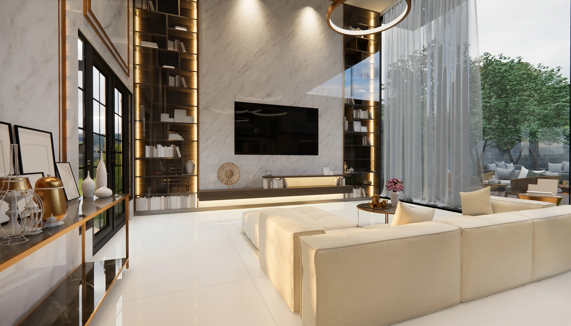 Piso Branco 70x120 Polido Rt Durag Cx 2,52m2