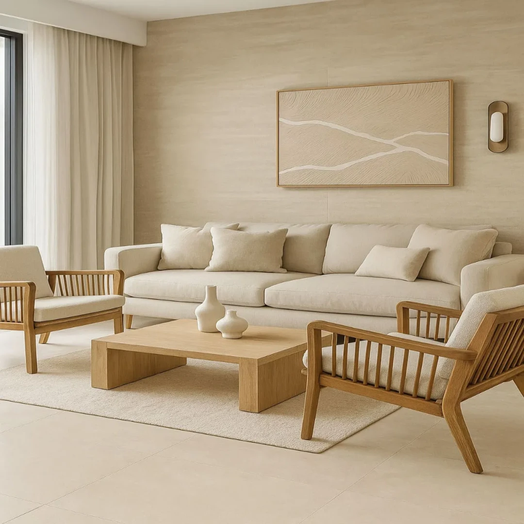 Porcelanato Romano Avena 90x90 Delta Acetinado Cx 2,43m2