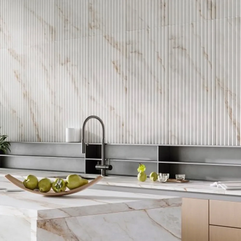 Revestimento Canel Marmo Perla 45x90 Biancogres Cx2,00m2