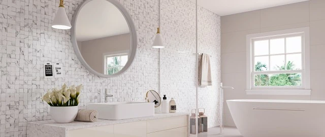 Revestimento Quantum Carrara 45x90 Retificado Acetinado Biancogres Cx 2,00m2