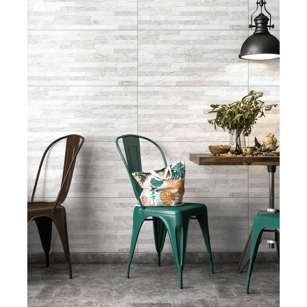 Revestimento Cagliari Grigio Plus 37x74cm Fioranno Cx 1,95m2