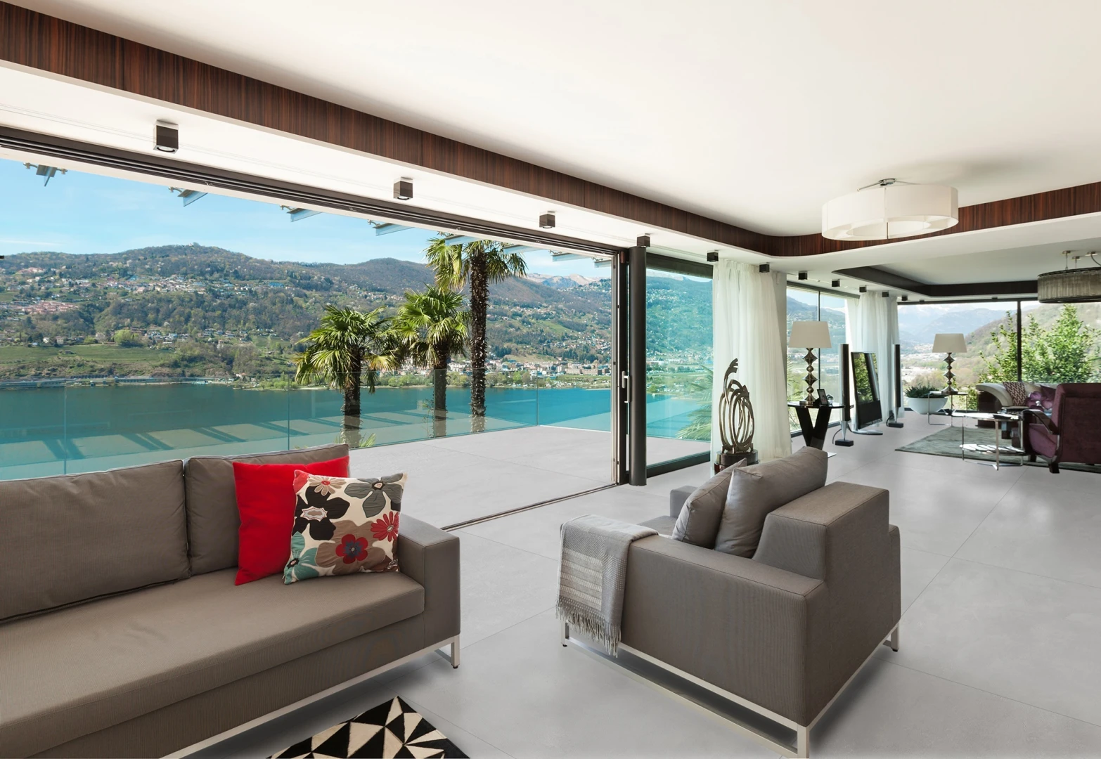 Porcelanato Barcelona Plata 84x84 Delta Acetinado Cx 2,80m2