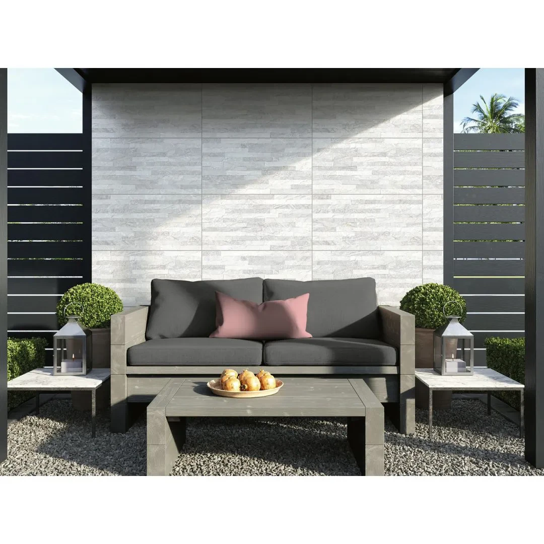 Revestimento Cagliari Grigio Plus 37x74cm Fioranno Cx 1,95m2