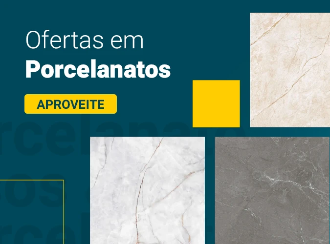 Ofertas em porcelanatos