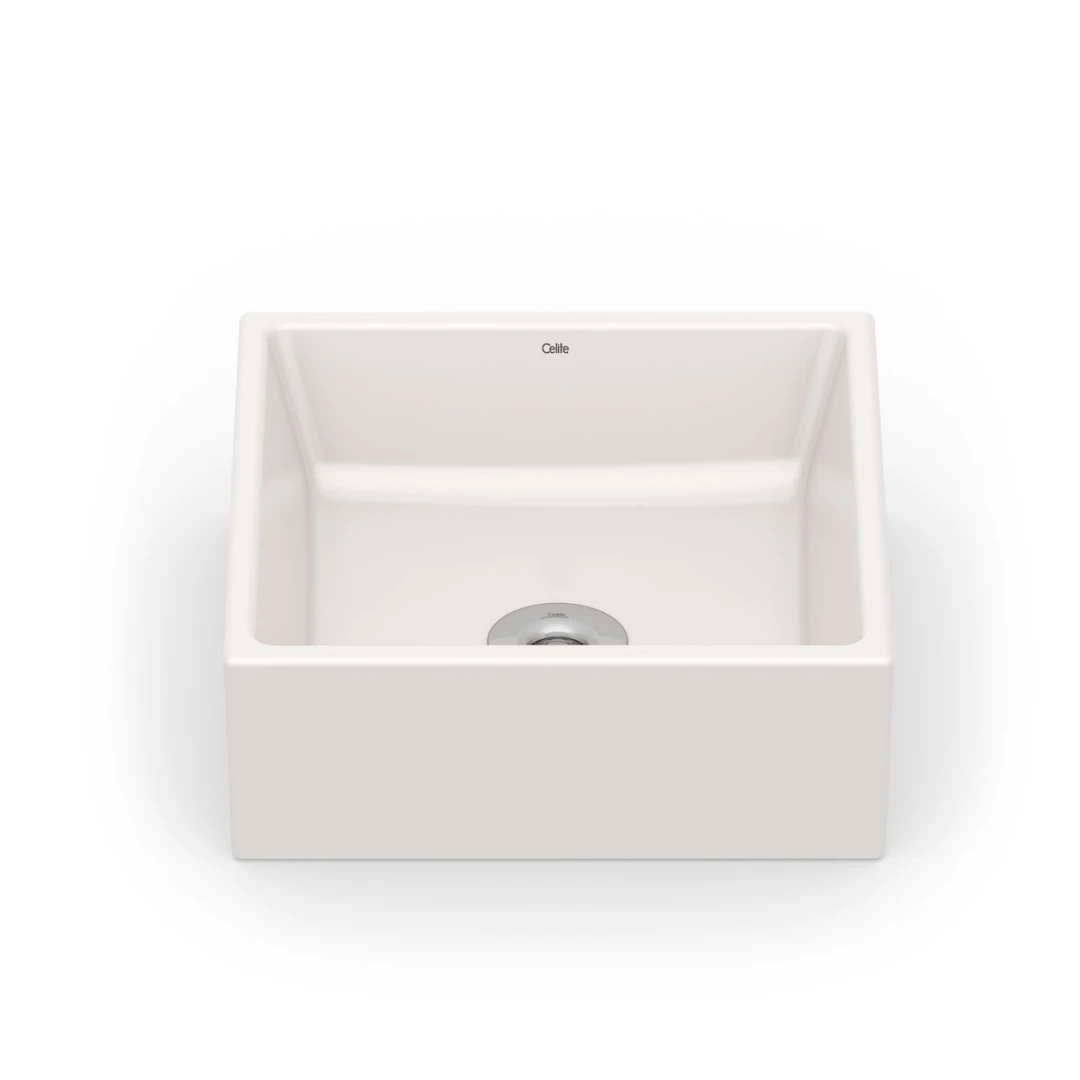 Cuba De Apoio Quadrada Sem Mesa Basic Q5 35X35Cm Branco Celite