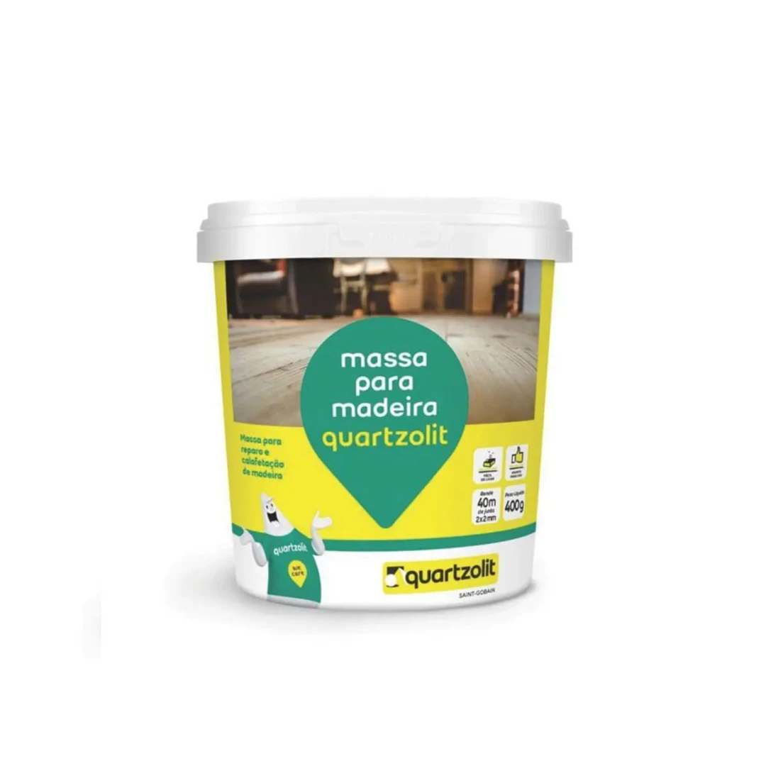 Massa Para Madeira Quartzolit 400G