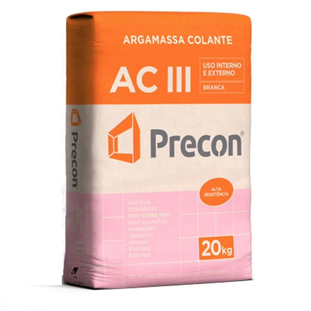 Argamassa Ac3 Branca Precon