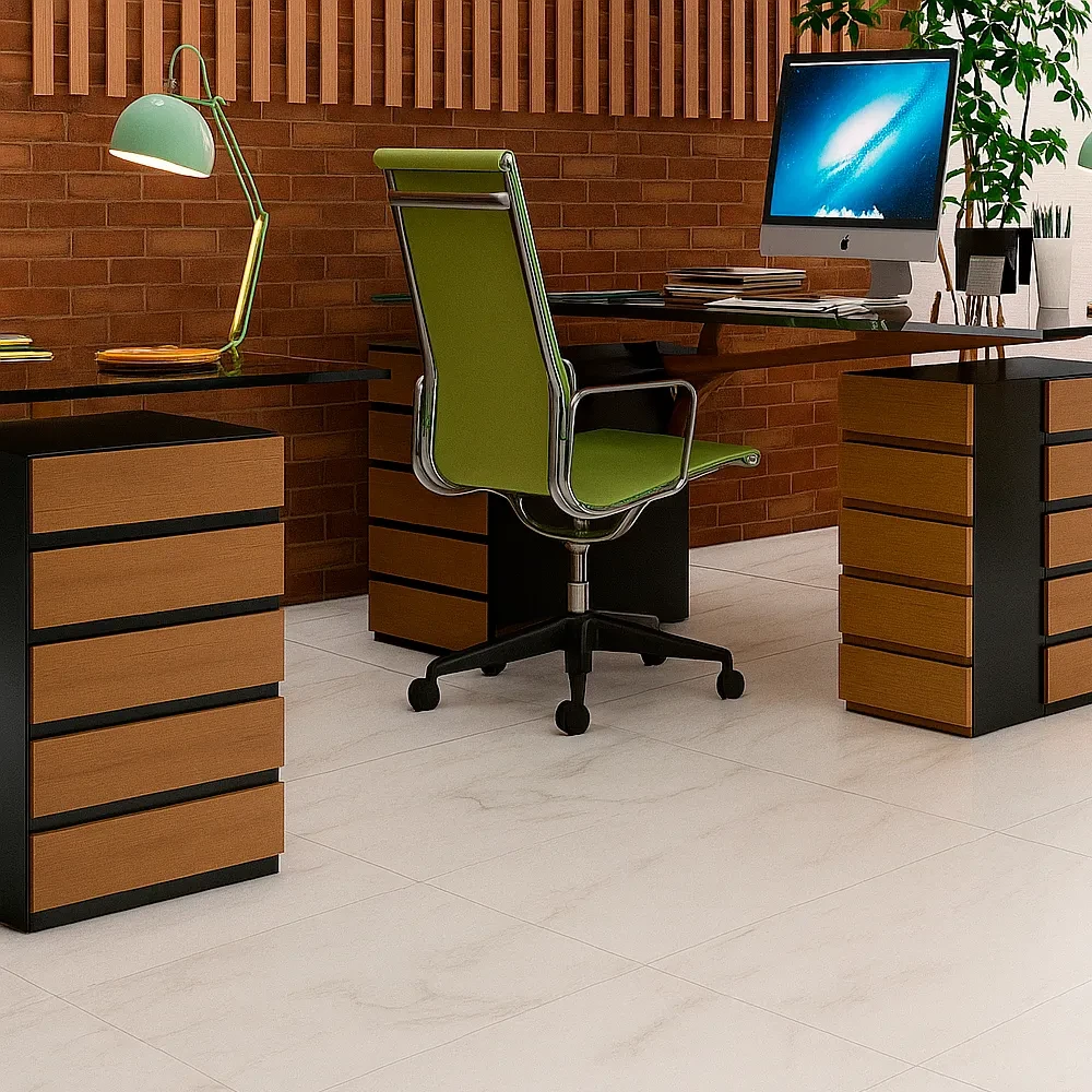 Piso Carrara Cristal Rt 60x60 Embramaco Dr60003 Cx2,88m2