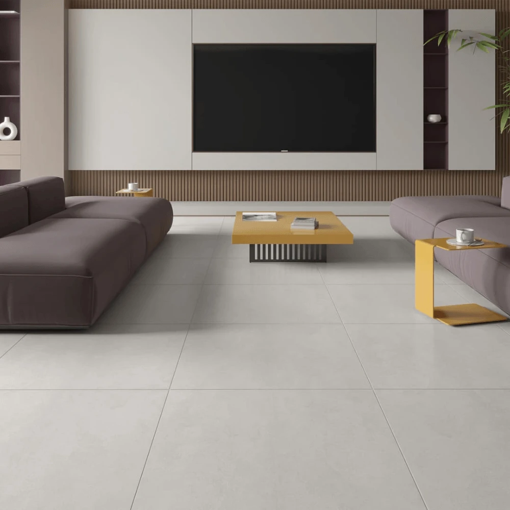 Piso Cleantec White Acetinado 81x81 Formigres Rt Cx1,97m2