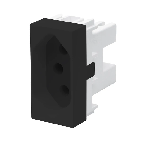 Modulo Tomada 2p+t Habitat Black 20a 250v Fame 4034