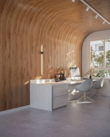 Piso Vinilico Vita Ferrara 2mm 19x130cm Biancogres Cx5,92m2