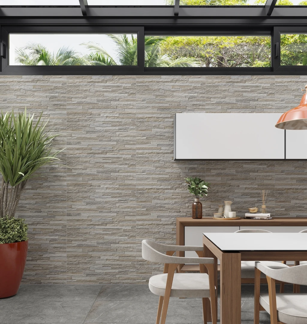 Revestimento Minerale Beige 39x75 Incopisos Rt Cx2,06m2