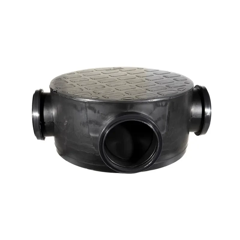 Caixa De Inspecao Tampa Redonda 34cm Bragioni