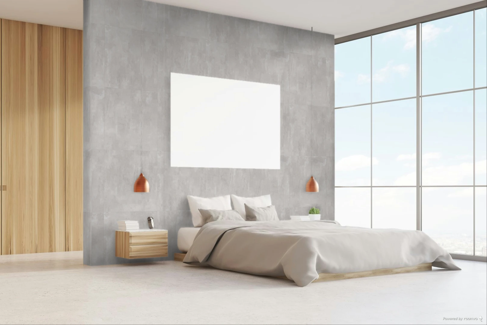 Porcelanato Soft Concret Lux Plus 82x82 Pol Cx2,02m2 82032