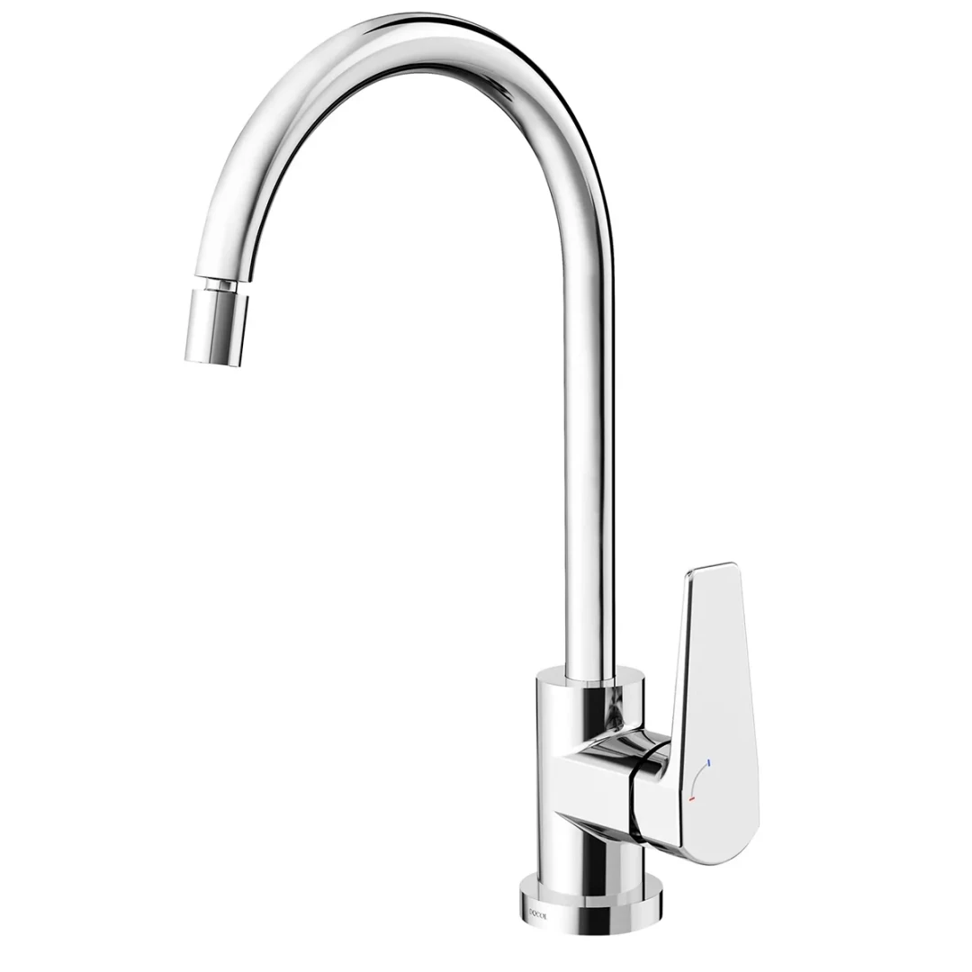 Misturador Monocomando Para Cozinha Mesa Lift Bica Alta