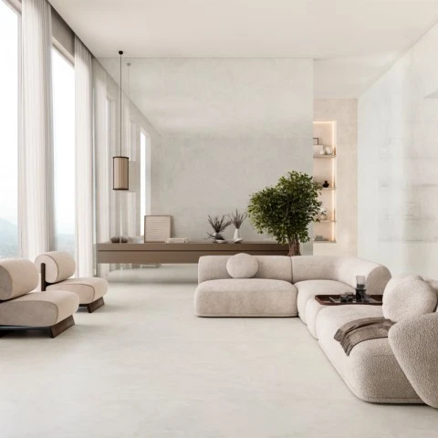 Porcelanato Onice Crema Lux 120x120 Biancogres Polido