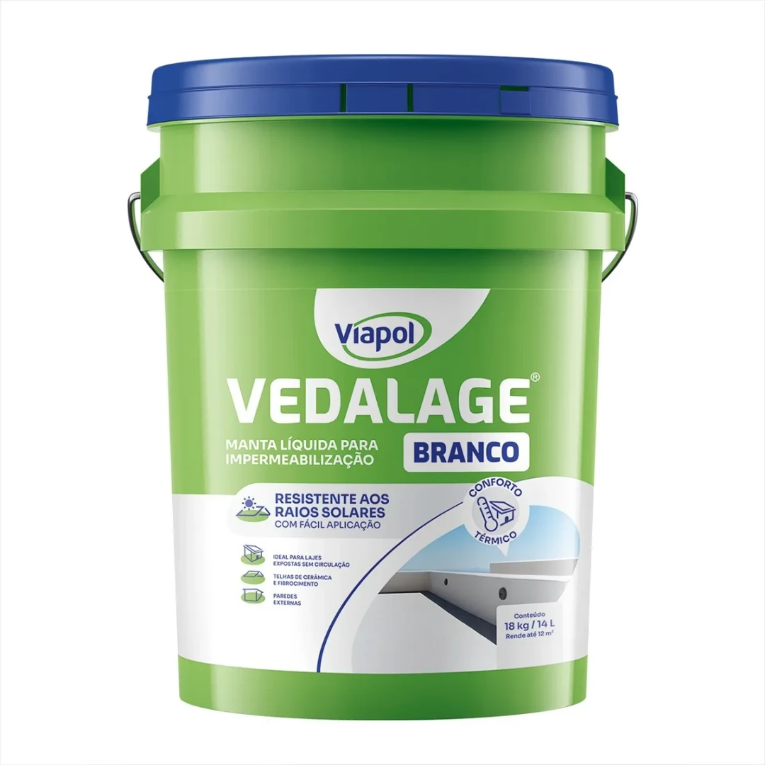 Manta Liquida Impermeabilizante Vedalage Branco 18kg