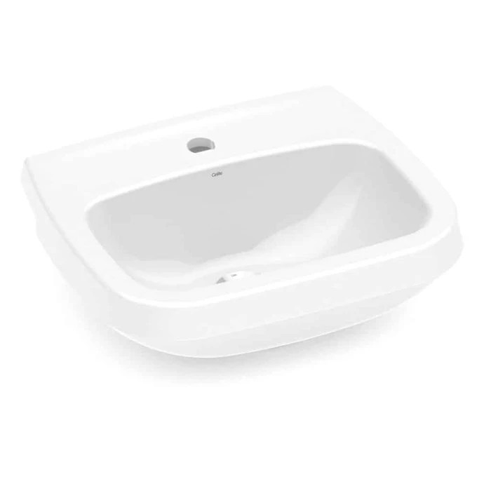 Lavatorio Para Coluna City 49x41cm Branco Celite