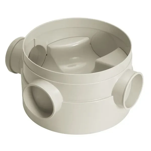 Caixa De Inspecao Pvc Com Tampa E Cesto 300mm Amanco